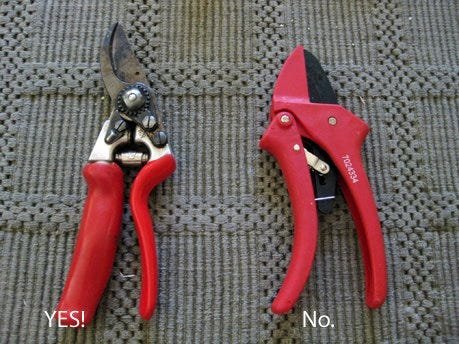Bypass Pruners Vs Anvil Pruners