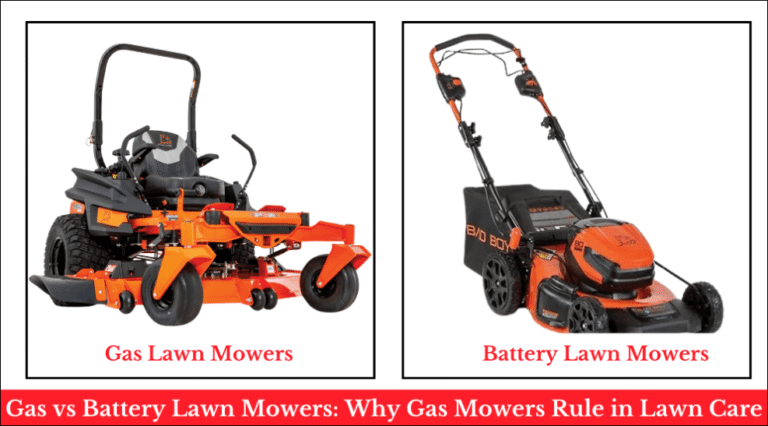 Cordless Lawn Mower Vs Gas Lawn Mower